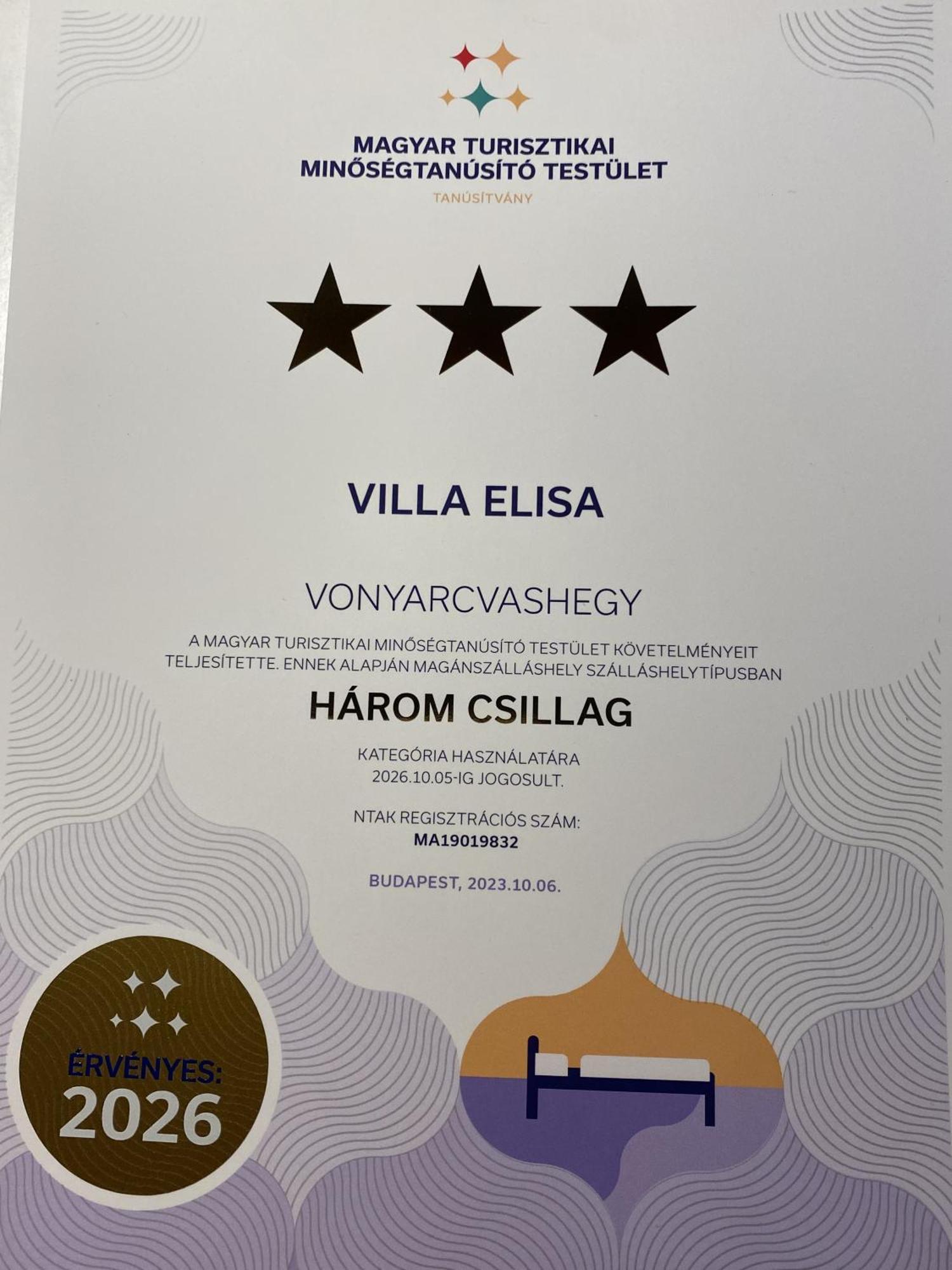 Villa Elisa Vonyarcvashegy Εξωτερικό φωτογραφία